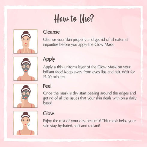 the beauty co Glitter Glow Mask